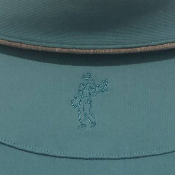 2015 NBC Golf Ashworth Turquoise Blue Gray Golf Polo Men’s Size Large - Picture 7 of 12